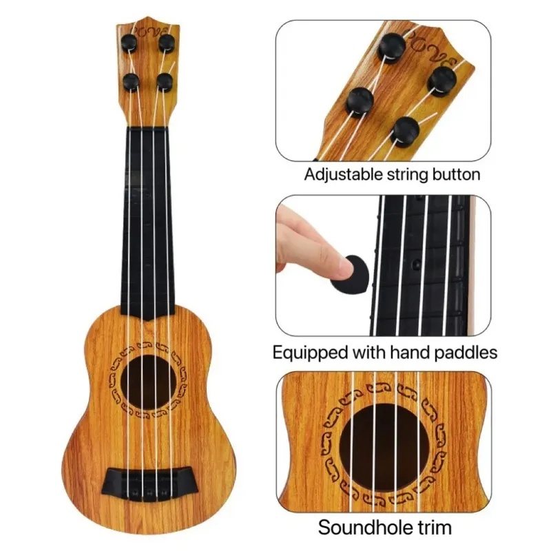 Ukulele giocattolo da 35 cm, s - Musical Instrument Harmonium recensione e prezzo